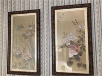 Two Framed Asian Prints