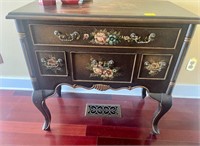 Wooden victorian cabinet side table