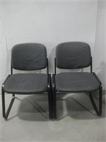Two 22.5"x 31"x 17.5" Office Star Office Chairs