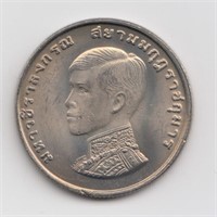 1972 Thailand 1 Baht Coin