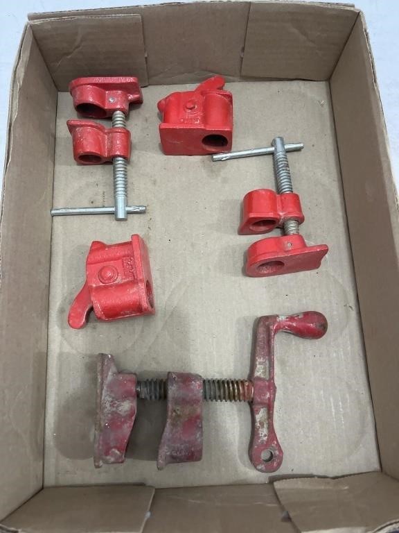 Flat of Pipe Clamps