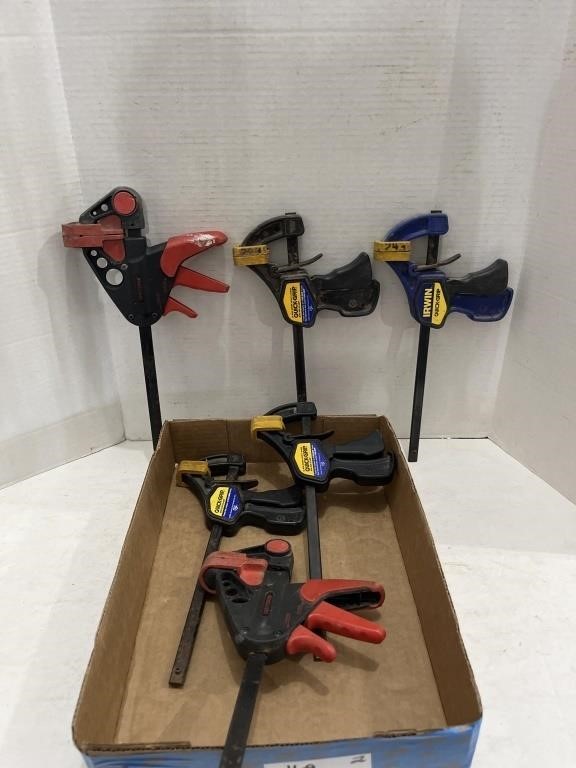 Flat of Bar Clamps