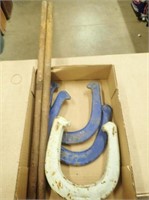 Set Of (4) Horseshoes w/ Stakes