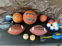 Various Sports Balls