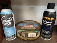 Air filter and lubricant