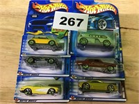 Hotwheels 2002 Edition lot of 6