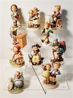 10 Goebel M.I. Hummel Figurines All in Boxes