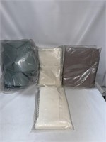 Four Different Window Curtains, Different Size,