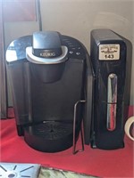 Keurig Coffee machine and K cup drawer