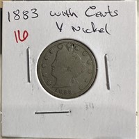 1883 LIBERTY V NICKEL