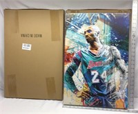 D4) TWO BRAND NEW KOBE BRYANT VINYL PICTURES