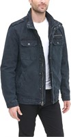 (N) Levi's Menâ€™s Washed Cotton Military Jacket