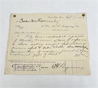 Dr. A.F. Longeway Great Falls Montana Letter