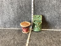 Handmade Ceramic Planter and Decor
