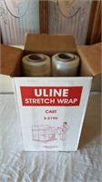 Uline stretch wrap  - 2 rolls