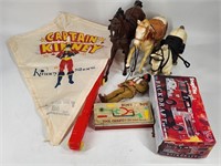 ASSORTED LOT OF VINTAGE TOYS & COLLECTIBLES
