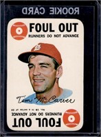 Tim McCarver 1968 Topps Game Card #18 in a series