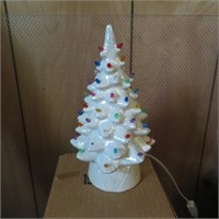 Ceramic Christmas Tree (missing some lights)
