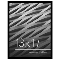 Americanflat 13x17 Picture Frame in Black - Thin