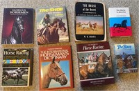 Box Lot of 8 Vintage Horse Related Books