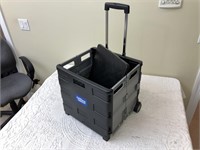 Office Depot Folding Wheeled Container