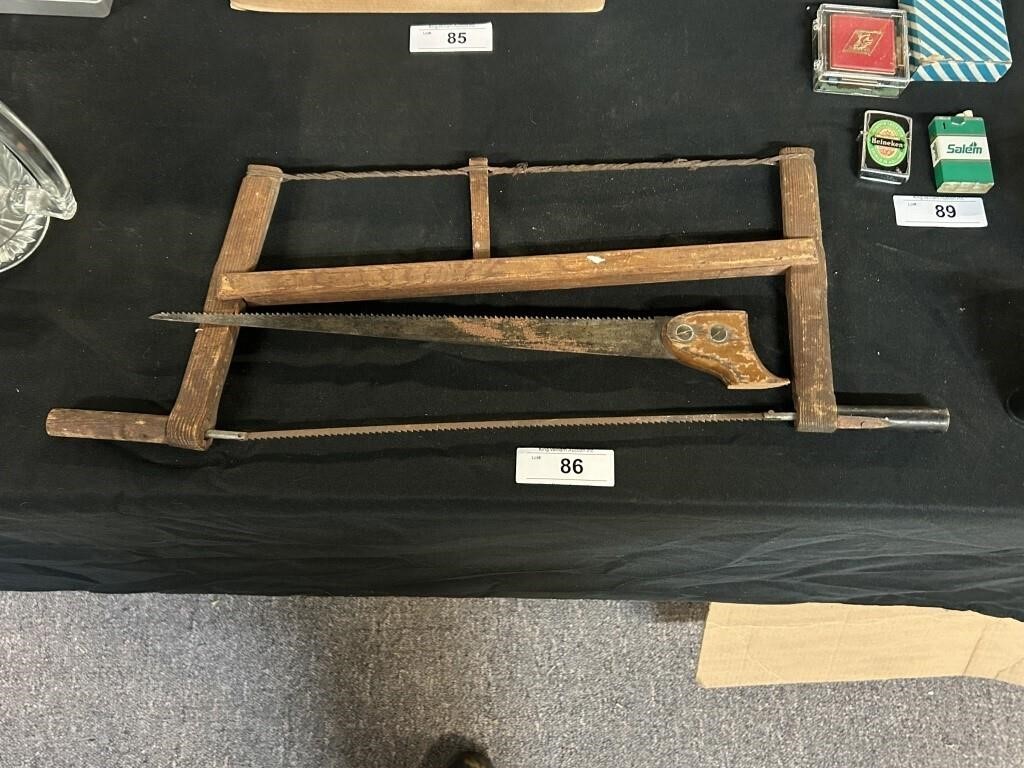 Primitive Hand Saw And Other Saw