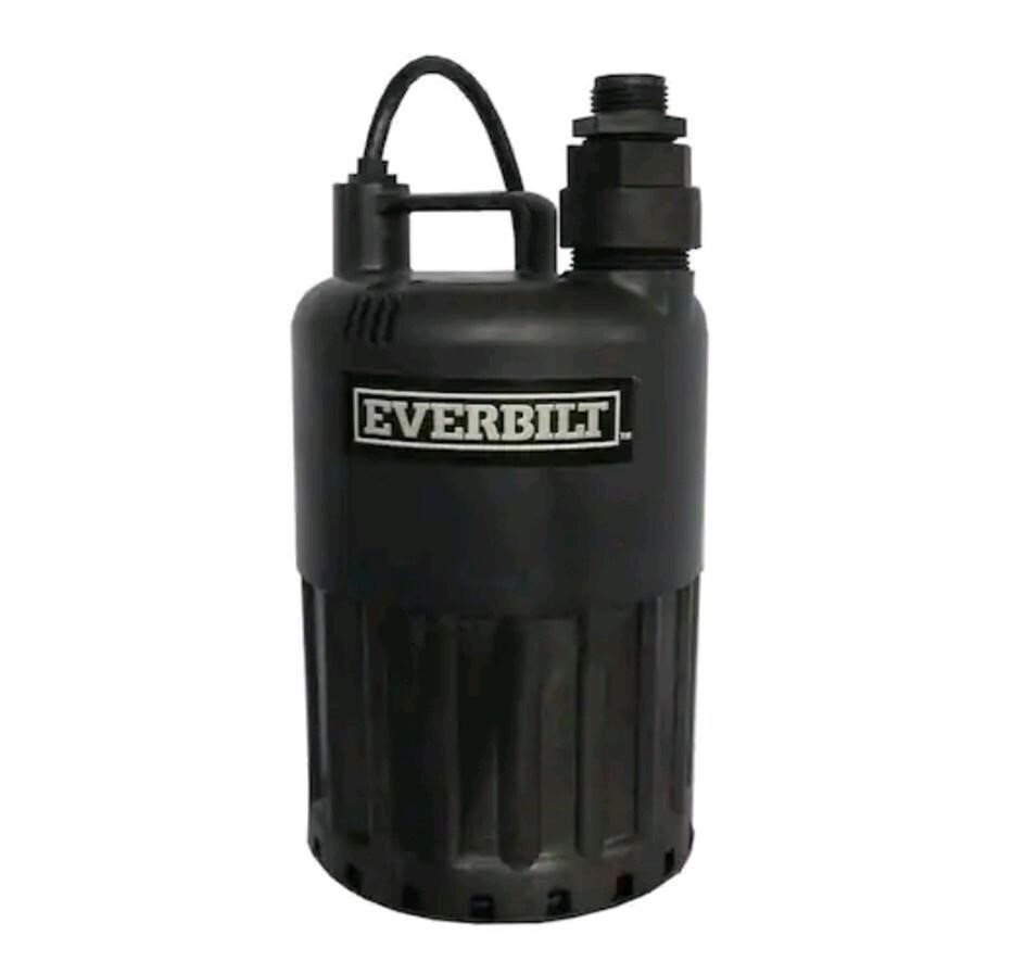 Everbilt 1/2 HP Waterfall Submersible Utility