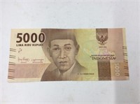 Indonesia 5000 Rupiah 2016
