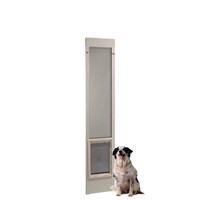 10.5 x 15 in. White Pet Door Insert