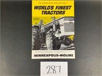Minneapolis-Moline World’s Finest Tractors