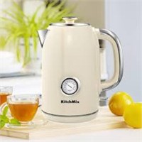 NEW! $70 KitchMix Electric Kettle,1.7L Stainless