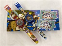 2 The Rugrats Movie Watches W/Boxes, Untested