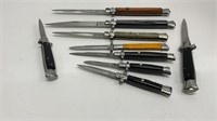1950’s/60’s switchblade style knives,