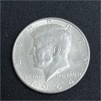 1964 Kennedy Silver Half Dollar