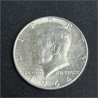 1964 Kennedy Silver Half Dollar