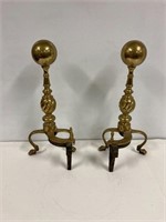 Brass stands I believe for a fireplace.