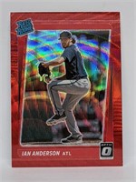 2021 Optic Ian Anderson Rated RC Red Wave Prizm