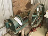 1920’s Simplex Vacuum Pump on Stand Restored