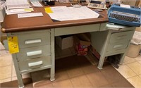 Vintage 6 drawer desk