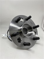 New motorbymotor wheel bearing and hub assembly.