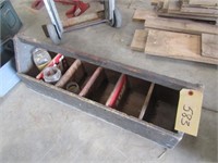 Wooden tool caddy
