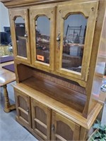 MATCHING 2 PC. LIGHTED HUTCH