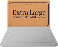 VIVAGO Diatomite Stone Bath Mat Large for Bathroom