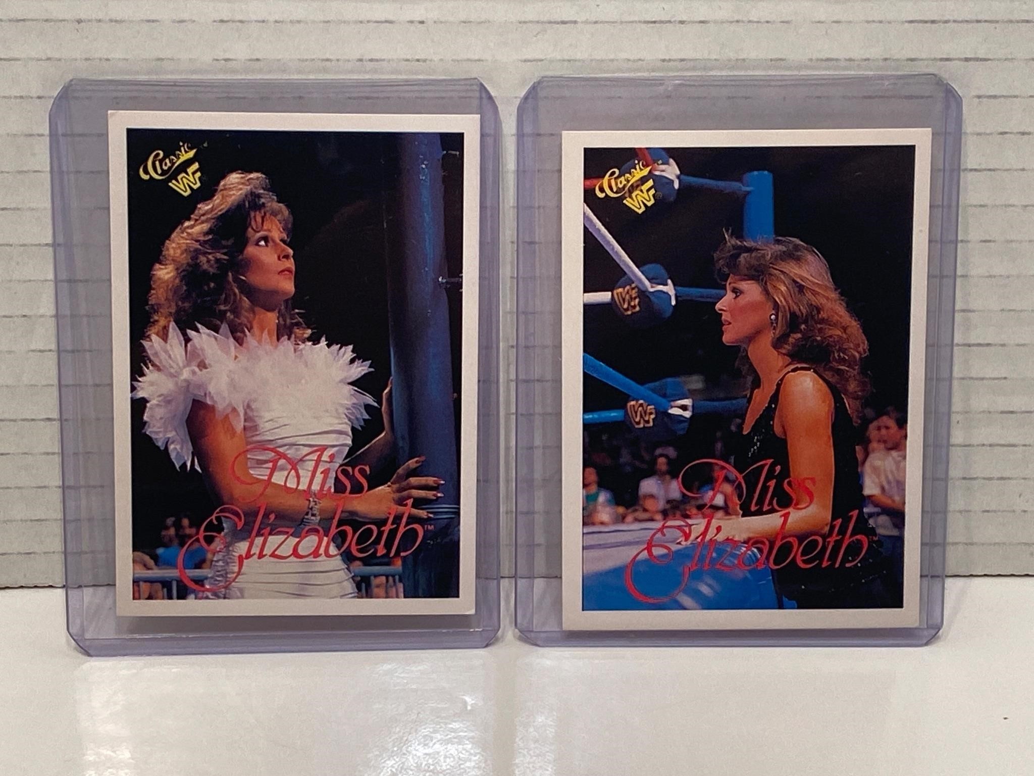 Miss Elizabeth Classic WWF Cards