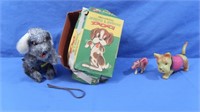 Vintage Mechanical Begging & Barking Dog, Vintage