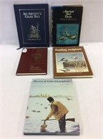 Lot of 5 Hard Cover Decoy Books Including