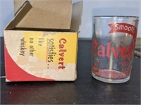 Calvert Whiskey Shot Glass in Box