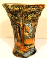 Weller pottery Forest vase - 8" Vg condition