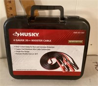 Husky 4 gauge 20' booster cable