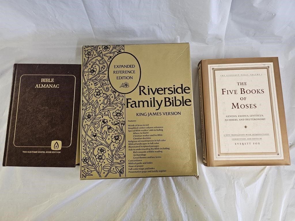 Family Bible, Bible Almanac & Moses